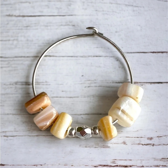 Crystal Wine Glass Charms (set of 6) - Picture 6 of 7